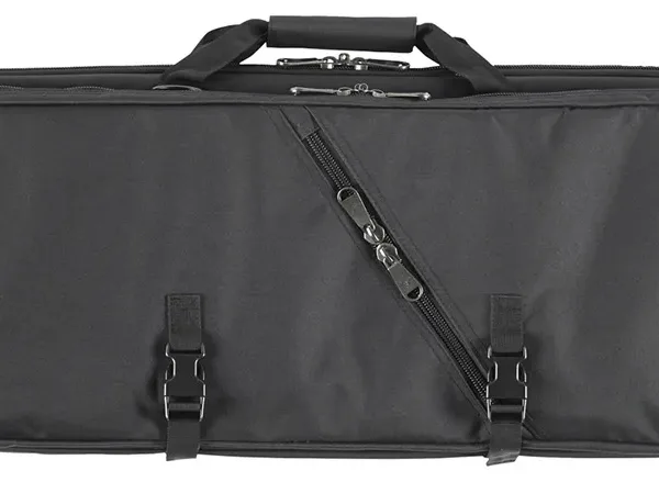 Bulldog  Two Gun Double Gun Case 52" Black Nylon for 2 Long Guns