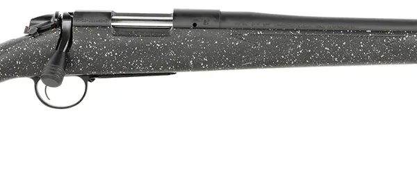 Bergara Rifles B14S502C B-14 Ridge 6.5 Creedmoor 4+1 22" Graphite Black Cerakote Barrel, Graphite Black Cerakote Steel Receiver, Gray Speckled Black Fixed American Style Stock, Right Hand