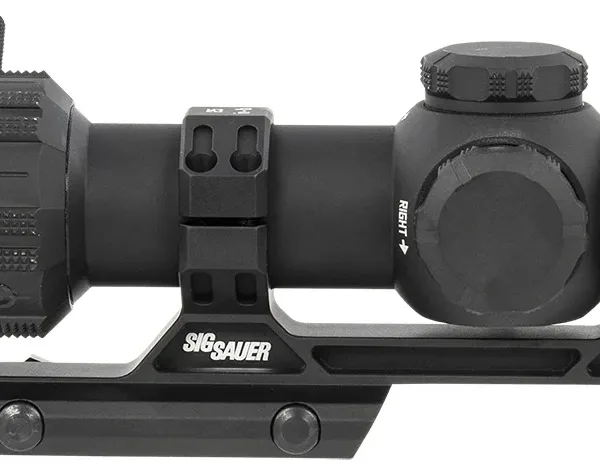 Sig Sauer Electro-Optics SOTM81000 Tango-MSR LPVO 1-8x24mm 30mm Tube Illuminated Red MSR BDC8 Reticle Features Throw Lever & ALPHA-MSR Mount