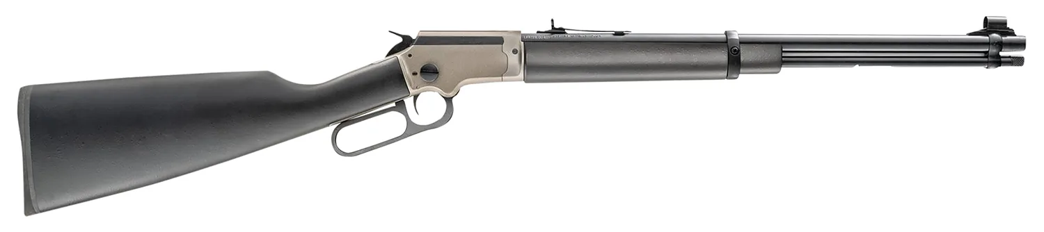 Chiappa Firearms 920426 LA332 Kodiak Cub Takedown Full Size 22 LR 15+1 18.50" Blued Barrel, Stainless Cerakote Receiver, Black Textured Fixed English Style Stock, Right Hand