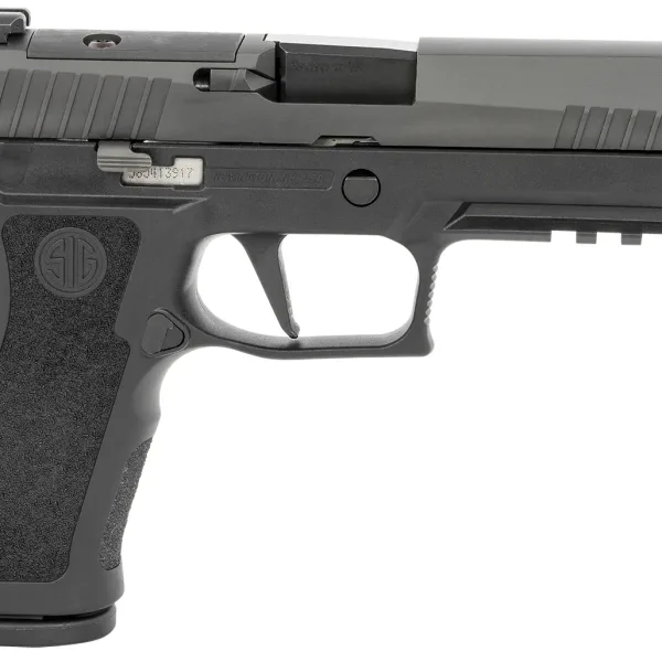 Sig Sauer 320XF9BXR3PR2 P320 XFull 9mm Luger 17+1 4.70" Carbon Steel Barrel, Black Nitron Optic Ready/Serrated SS Slide, Black Stainless Steel Frame w/Picatinny Rail, Black XCarry Medium Polymer Grips