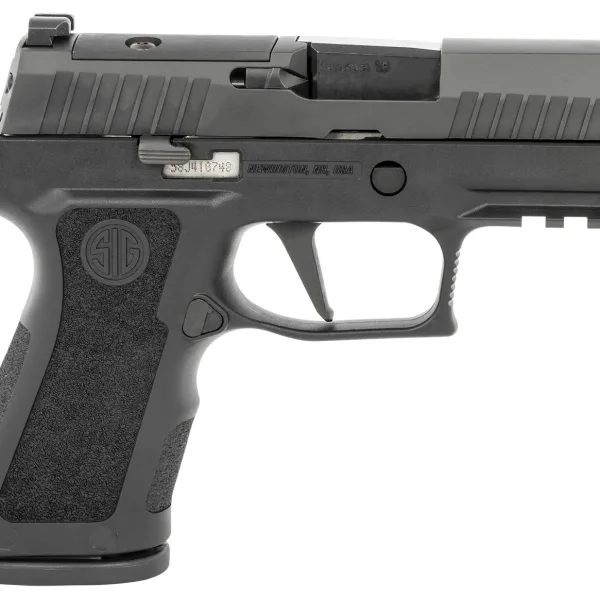 Sig Sauer 320XC9BXR3PR2 P320 XCompact 9mm Luger 15+1 3.60" Carbon Steel Barrel, Black Nitron Optic Ready/Serrated SS Slide, Black Stainless Steel Frame w/Picatinny Rail, Black XCompact Polymer Grips