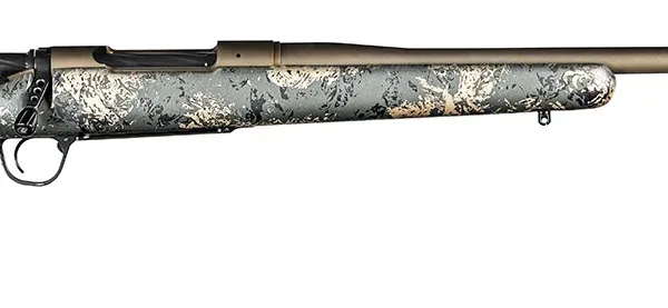 Christensen Arms 8010108700 Mesa FFT 300 PRC 3+1 22" Threaded Barrel, Burnt Bronze Cerakote, Green with Black/Tan Webbing Stock