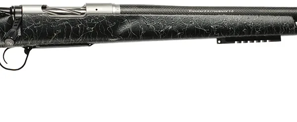 Christensen Arms 8011000300 Traverse  6.5 Creedmoor 4+1 24" Threaded Barrel, Natural Stainless, Black with Gray Webbing Stock