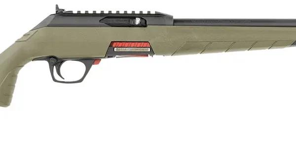 Winchester Repeating Arms 521139102 Wildcat  Full Size 22 LR 10+1 18" Matte Blued Sporter Barrel, Picatinny Rail Matte Black Polymer Receiver, OD Green Skeletonized Synthetic Stock, Ambidextrous