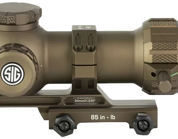 Sig Sauer Electro-Optics SOTM11202 Tango-MSR  Coyote 1-10x26mm 34mm Tube First Focal Plane
