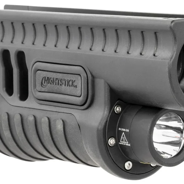 Nightstick SFL11GL Shotgun Forend Light  Black 1200 Lumens White LED Green Laser Mossberg 500/590/590A1/Shockwave