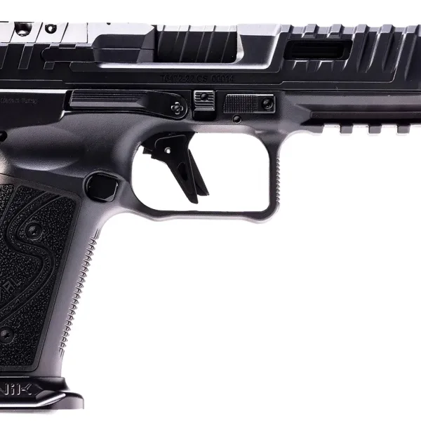 Canik HG7010N SFx Rival-S Full Size Frame 9mm Luger 18+1, 5" Black Steel Barrel, Dark Side Optic Ready/Serrated w/Ports Steel Slide, Frame w/Picatinny Rail, Ambidextrous