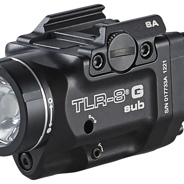 Streamlight 69439 TRL-8 G Sub Gun Light with Green Laser  Black Anodized 500 Lumens White LED Springfield Armory Hellcat