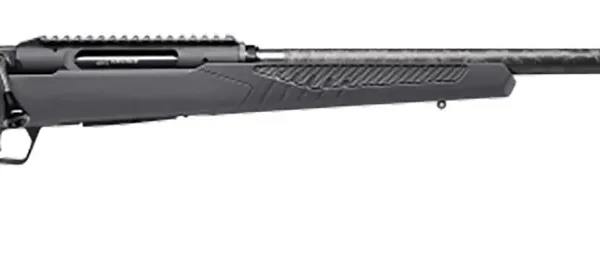 Savage Arms 58012 Impulse Mountain Hunter 7mm PRC 2+1 22" Threaded Proof Research Carbon Fiber Barrel, Gray AccuStock with Black Rubber Cheek Piece and Grips