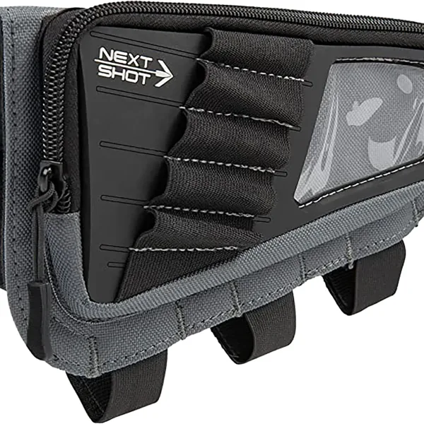 Allen 8528 Next Shot Cody Buttstock Pouch 223-300 Win Magnum Gray 5rd Rifle