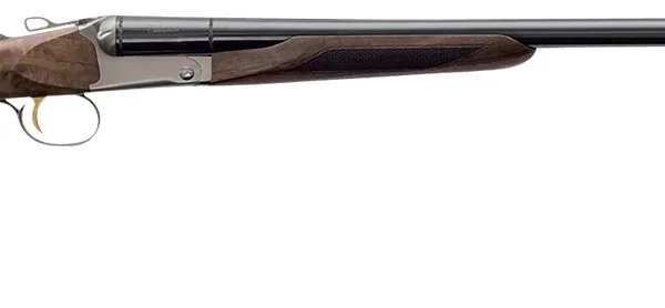 Charles Daly 930355 512 Superior 12 Gauge 3" 2rd 28" Gloss Blued Steel Side by Side Barrel, Silver Steel Receiver, Oiled Walnut Fixed Checkered Stock & Forend, Includes 5 Choke Tubes