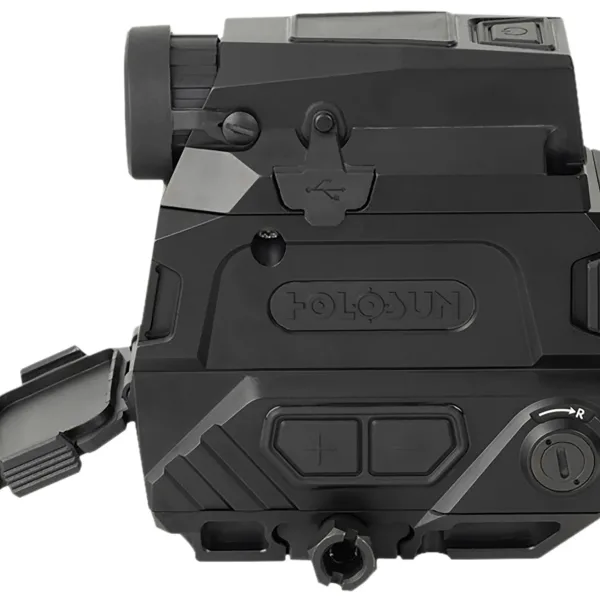 Holosun DRSNV DRS-NV  Black Anodized 1x/8x 1.25" x 0.98" 2 MOA Red Dot/65 MOA Circle Multi Reticle Fusion Night Vision Overlay