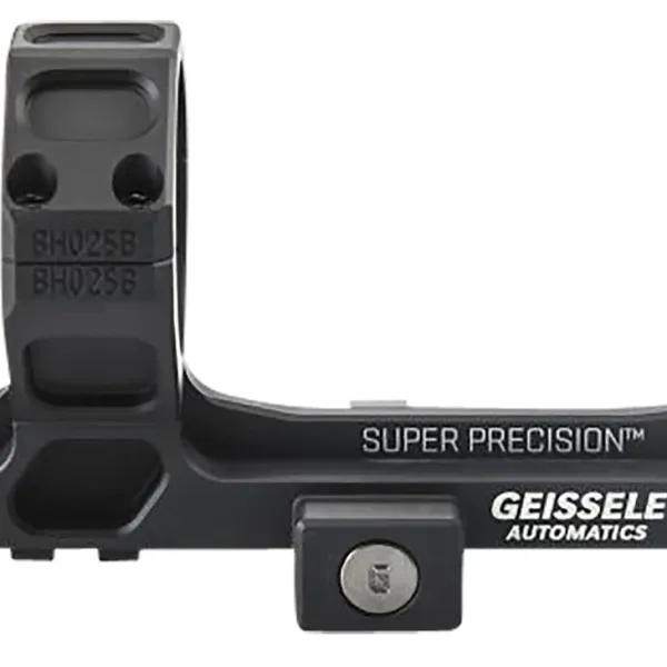 Geissele Automatics  AR15 Super Precision Scope Mount/Ring Combo Black Anodized