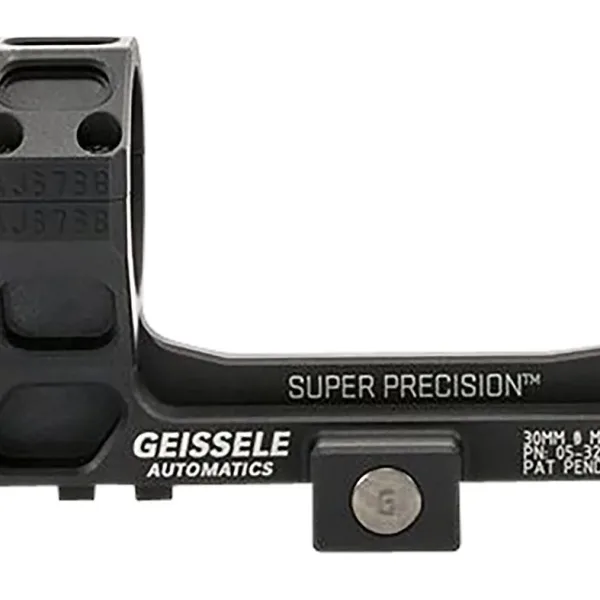 Geissele Automatics  Super Precision Scope Mount (Vortex 1-6) Scope Mount/Ring Combo Black Anodized