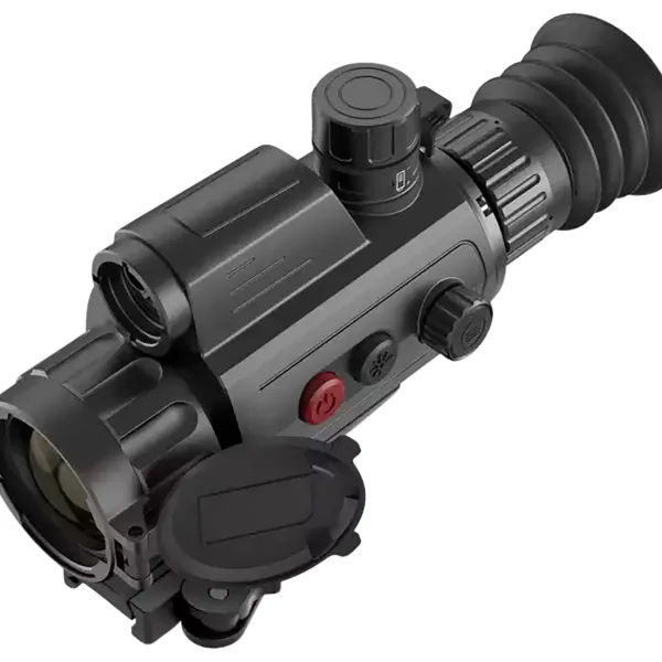AGM Global Vision 3142555305RA31 Varmint LRF TS35-640 Thermal Rifle Scope Black 2-16x35mm Multi Reticle, 1x/2x/4x/8x Zoom, 640x512 50 Hz Resolution, Features Laser Rangefinder