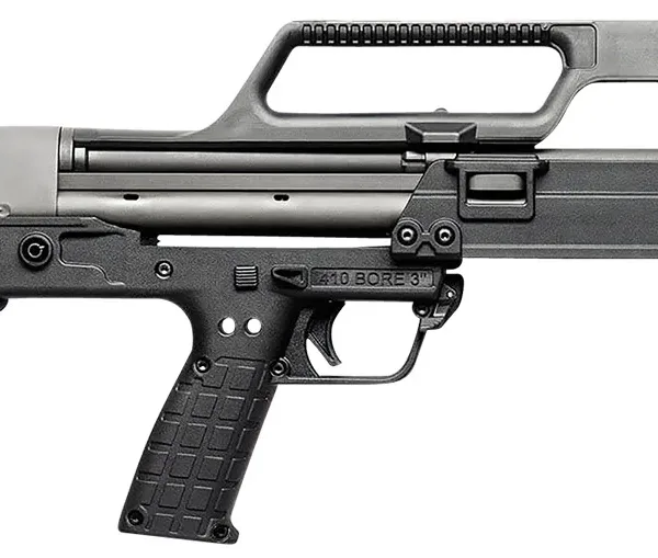 Kel-Tec KSG410BLK KSG 410 Bore 18.50" 3" 10+1, Black, Polymer Grip, Synthetic Fixed Stock, Cary Handle Fiber Optic Sights