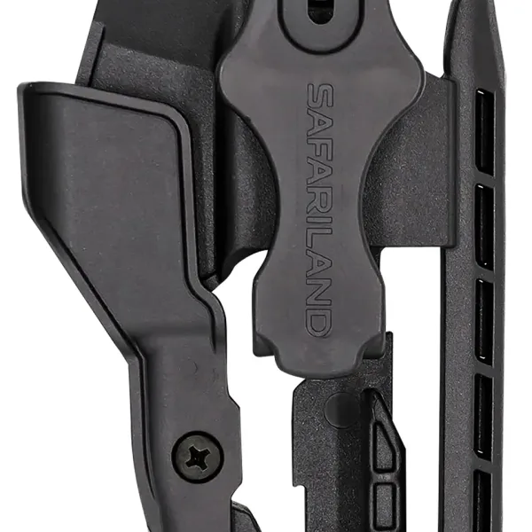 Safariland 19179411 Schema  Black Polymer Belt Clip Fits S&W Shield/Plus Right Hand