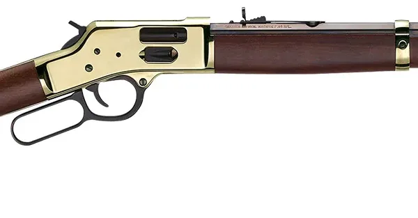 Henry H006GC Side Gate  45 Colt (LC) 10+1 20" Blued Octagon Barrel, Polished Brass Rec, American Walnut Stock, Adj. Sight