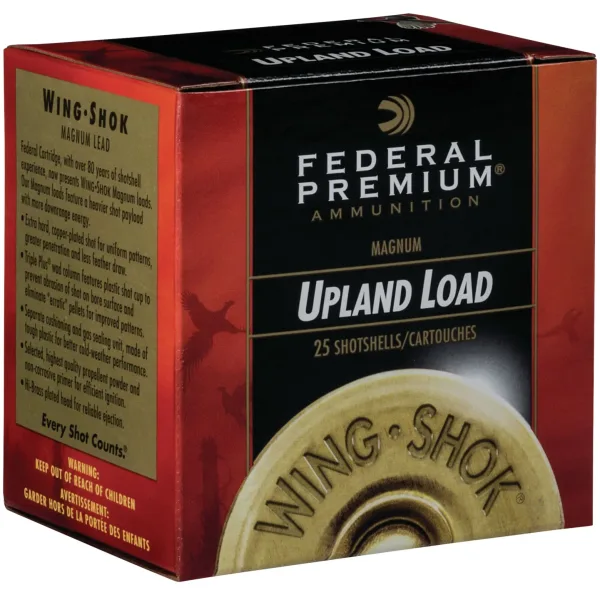 Federal PF1634 Premium Wing-Shok Pheasant Forever High Velocity 16Gauge 2.75" 1 1/8oz 4Shot 25 Per Box/10 Case