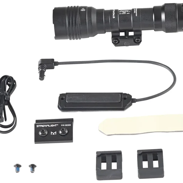 Streamlight 88126 ProTac Rail Mount HL-X Pro Long Gun Light  Black Anodized 60-1000 Lumens White LED