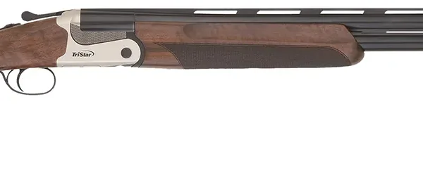 TriStar 33162 Cypher Over/Under 16 Gauge 3" 2rd 28" Blued Chrome-Lined, Stainless Steel Rec, Deluxe Walnut Furniture, Fiber Optic Sight, 5 Ext. Chokes