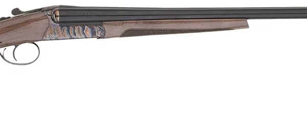 TriStar 38002 Phoenix  Side-By-Side 12 Gauge Break Open 3" 2rd 28" Blued Barrel, Color Case Hardened Rec, Gloss Walnut Furniture, Bead Front Sight