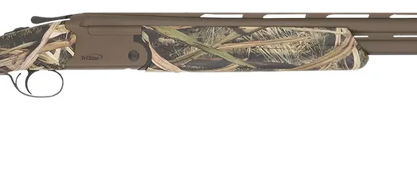 TriStar 35221 Hunter Mag II 12 Gauge 3.5" 2rd 28" Chrome-Lined, Midnight Bronze Barrel/Re, Mossy Oak Shadow Grass Blades Furniture, Fiber Optic Sight, 5 Ext. Chokes