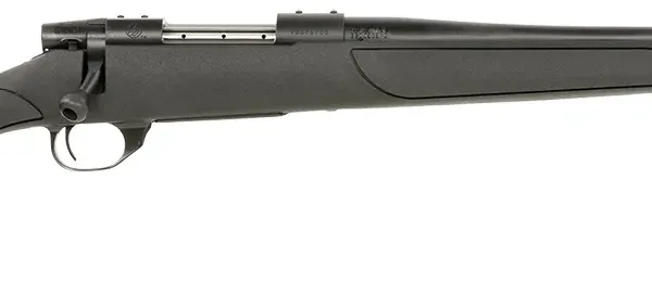 Weatherby VTX350NR0O Vanguard Obsidian Full Size 350 Legend 5+1 20" Blued #2 Contour Barrel, Blued Drilled & Tapped Steel Receiver, Black Monte Carlo Synthetic Stock