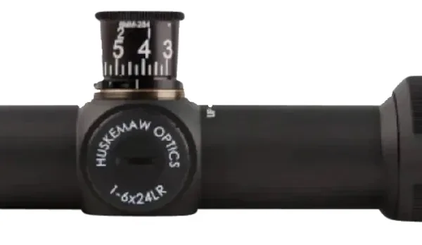 Huskemaw Optics 1016HO Tactical Hunter Black 1-6x24mm 30mm Tube, Illuminated HuntSmart Reticle