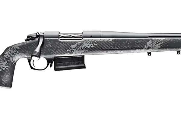 Bergara Rifles B14S754 B-14 Crest 22-250 Rem 5+1 20" Sniper Gray Cerakote #5 Contour Threaded Barrel, Sniper Gray Cerakote Steel Receiver, Black & Gray Sponge Fixed Carbon Fiber Stock