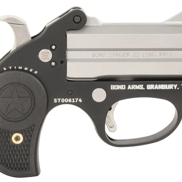 Bond Arms BASL Stinger  22 LR 2rd, 3" Double Stainless Steel Barrel