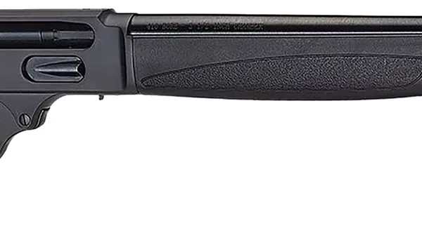 Henry H018XAH410 Axe  5+1 15.14" 410 Bore Blued Steel Barrel, Blued Drilled & Tapped Steel Receiver, Black Fixed Synthetic Stock