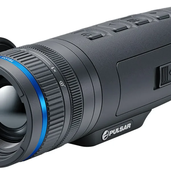 Pulsar PL77511 Telos LRF XQ35 Thermal Hand Held Black 3-12x35mm 384x288, 17 Microns Resolution Zoom 4x