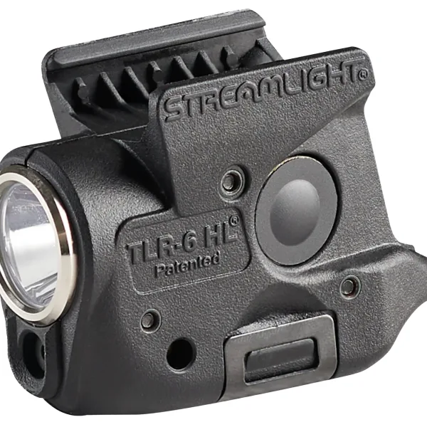 Streamlight 69344 TLR-6 HL Gun Light  Black 300 Lumens White LED/Red Laser Sig Sauer P365/P365 XL