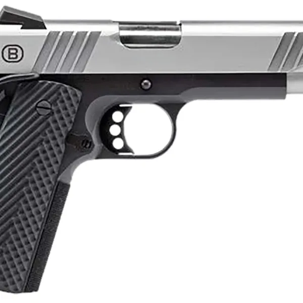 Talon Armament B19117050SBBK B1911  45 ACP 8+1 Stainless Steel Frame w/Beavertail