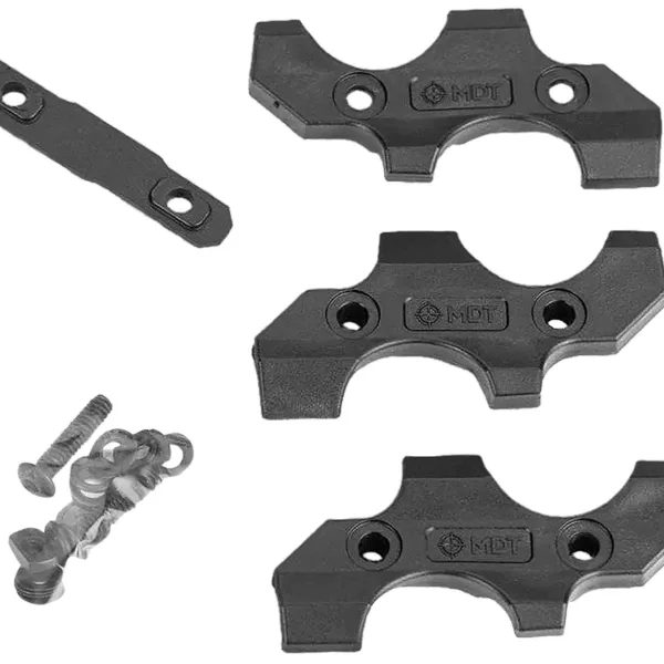 Mdt Sporting Goods Inc 105248-BLK M-LOK Spare Round Holder Black Polymer