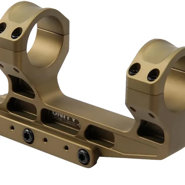 Unity Tactical LLC FSTS30205F Fast  LPVO Scope Mount/Ring Combo 30 mm Flat Dark Earth