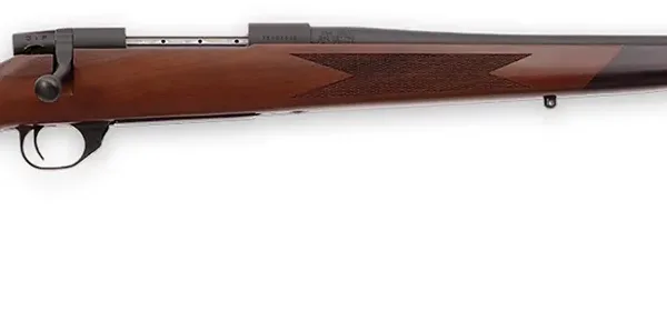 Weatherby VDT7MMRR4T Vanguard Sporter Full Size 7mm Rem Mag 3+1 24" Bead Blasted Blued #2 Threaded Barrel, Matte Blued Drilled & Tapped Steel Receiver, Grade A Walnut Monte Carlo  Stock