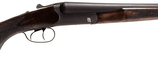 Heritage Mfg BL2018BK Badlander  20 Gauge Break Open 2rd 18.50" Black Chrome Side By Side Barrel & Receiver, Fixed Turkish Walnut Stock