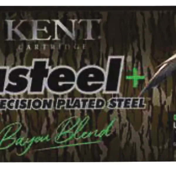 Kent Cartridge CC123FSP363X5 Fasteel + Precision Steel Sports South Exclusive Bayou Blend 12Gauge 3" 1 1/4oz 3x5Shot 100Per Box/2 Case *Case Only