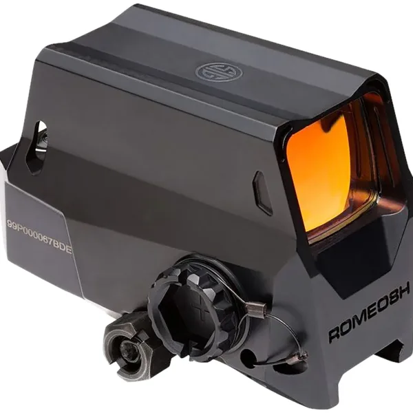 Sig Sauer Electro-Optics SOR81001 Romeo8H  Black 1 x 38 mm 2 MOA Red Ballistic Dot/65 MOA Circle Multi Reticle