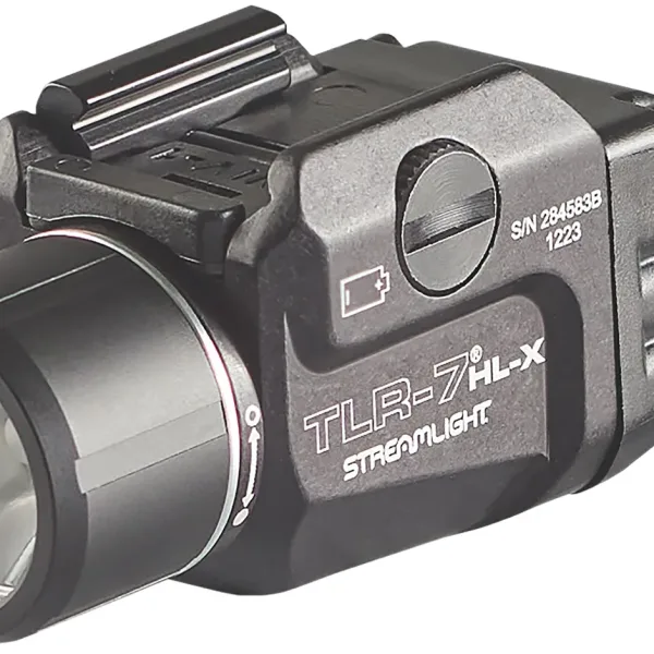 Streamlight 69458 TLR-7 HL-X USB Gun Light  Black Anodized 500/1,000 Lumens White LED