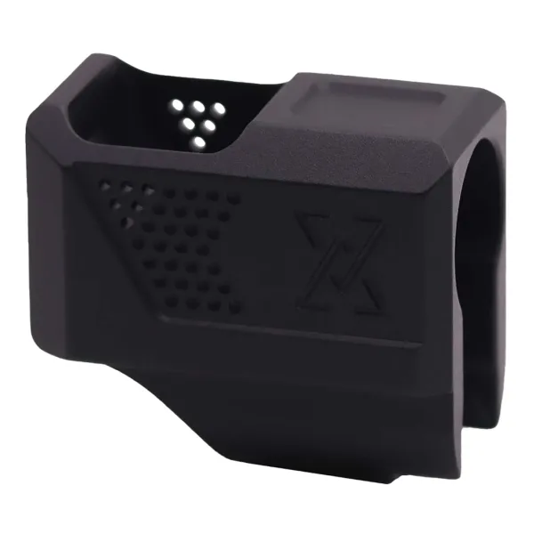 True Precision Inc TPG43CMPBL True-Lock Ultimate Compensator Black Type 3 Hard Anodize 7075 T6 Aluminum Compatible w/ Glock 43/43X/48