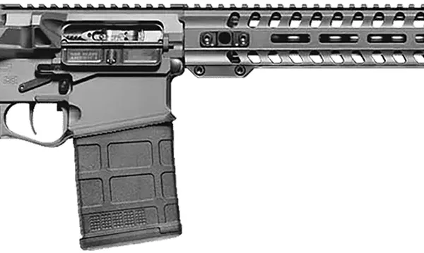 Patriot Ordnance Factory 01932 Revolution DI  308 Win 20+1 16.50" Black Nitride Tungsten Cerakote