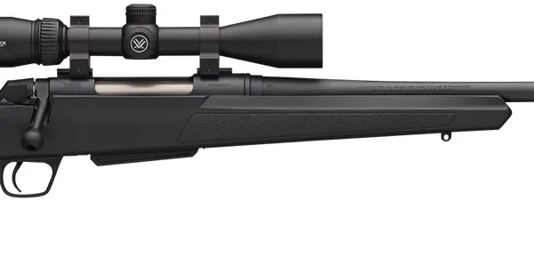 Winchester Guns 535705255 XPR Scope Combo 300 WSM 3+1 Cap 26" Blued Perma-Cote Rec/Barrel Matte Black Stock Right Hand with MOA Trigger System (Full Size) Includes Vortex Crossfire II 3-9x40mm Scope