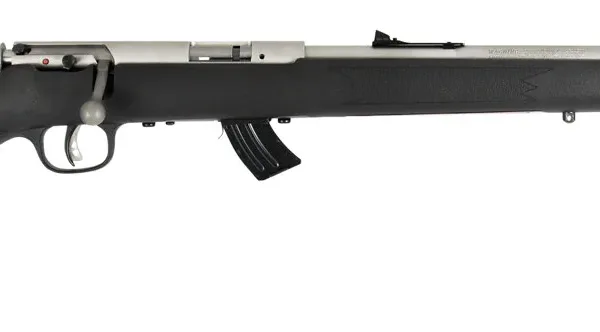 Savage Arms 24700 Mark II FSS 22 LR Caliber with 10+1 Capacity, 21" Barrel, Matte Stainless Metal Finish, Matte Black Synthetic Stock & AccuTrigger Right Hand (Full Size)