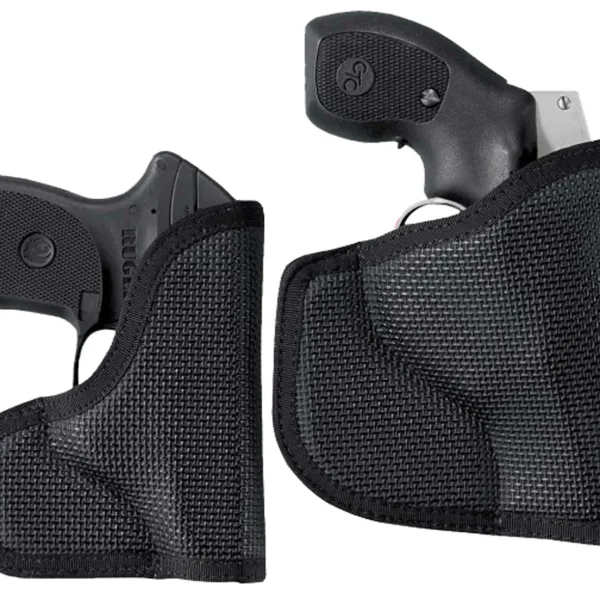 DeSantis Gunhide N38BJ8BZ0 Nemesis  Pocket Black Rubberized Fabric Fits Glock 43 Ambidextrous