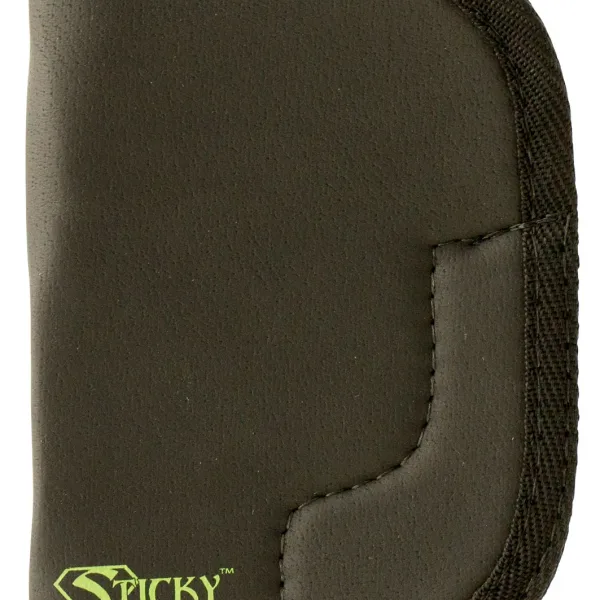 Sticky Holsters LG4 LG-4  Black/Green Latex Free Rubber Fits Lg Revolvers up to 3" Ambidextrous