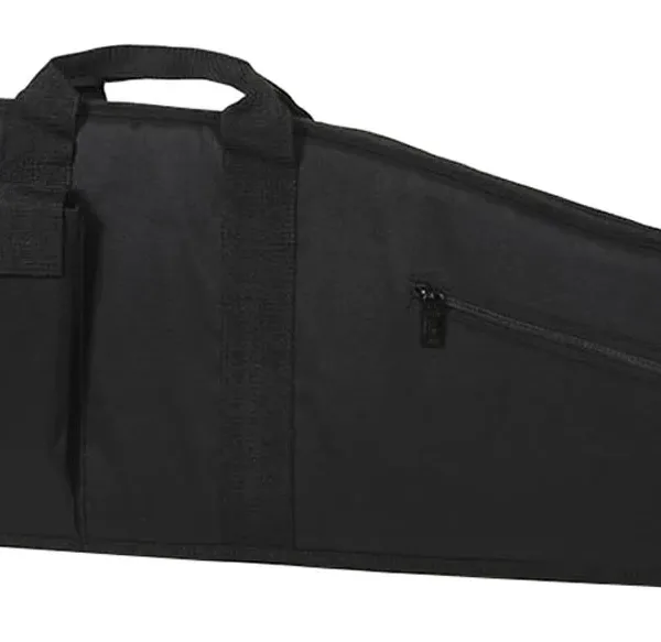 US PeaceKeeper P20040 MSR Case Water Resistant Black 600D Polyester w/ Brushed Tricot Liner 2" Padding & Lockable Zippers